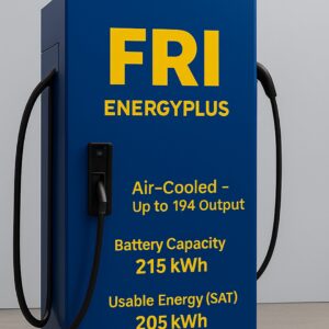 215 kWh Elbilsladdstation med AI-driven energioptimering