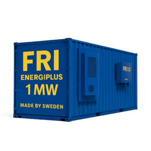 1 MWh - 5 MWh batteri med AI-driven energistyrning